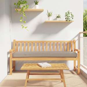 Polštář na palety Taupe 200 x 40 x 8 cm Oxfordská tkanina - obrázek 1