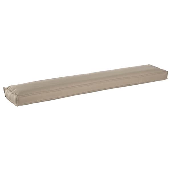 vidaXL Palleti padi Oxfordi kangas Pruunikashall 200 x 40 x 8 cm