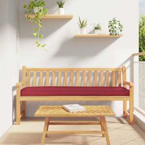 Blazina za palete Vinorodna rdeča 200 x 40 x 8 cm Oxford blago