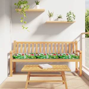 Polštář na palety Květinový Tropická džungle 200 x 40 x 8 cm - obrázek 1