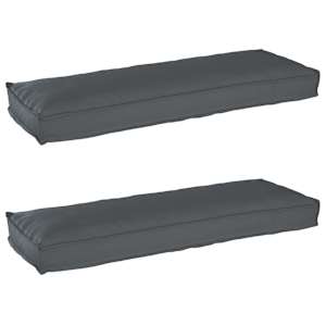 Set blazin za palete 2 pcs Antracit 120 x 40 x 8 cm
