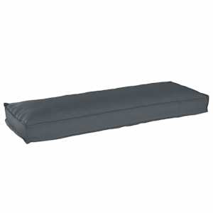Sada polštářů na paletu 2 pcs Antracit 120 x 40 x 8 cm - obrázek 2