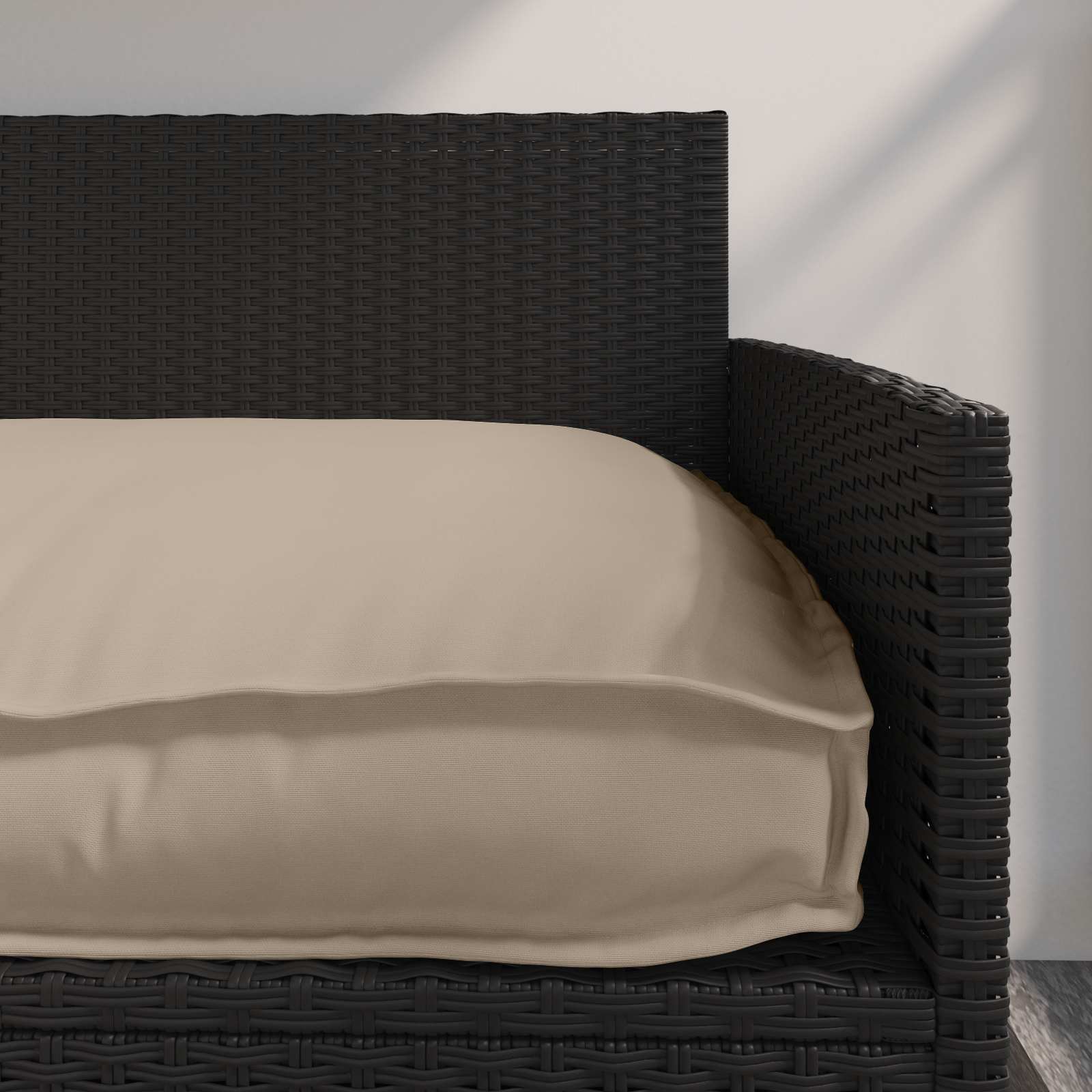 Pallet padjakomplekt 2 pcs Pruunikashall 120 x 40 x 8 cm 4 Kõik vajalik sinu aeda ja koju! Pallet padjakomplekt 2 pcs Pruunikashall 120 x 40 x 8 cm - Image 4