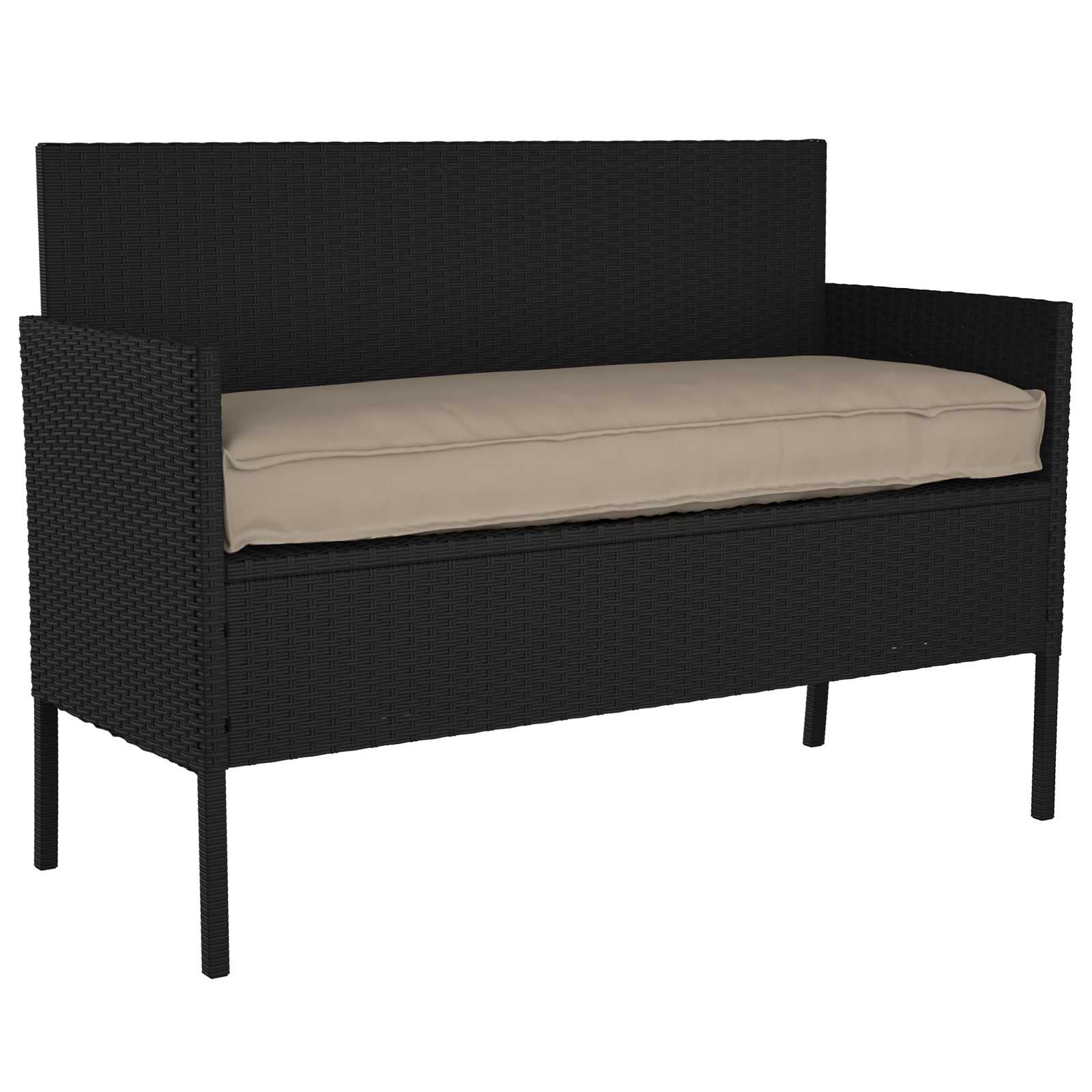 Pallet padjakomplekt 2 pcs Pruunikashall 120 x 40 x 8 cm 3 Kõik vajalik sinu aeda ja koju! Pallet padjakomplekt 2 pcs Pruunikashall 120 x 40 x 8 cm - Image 3