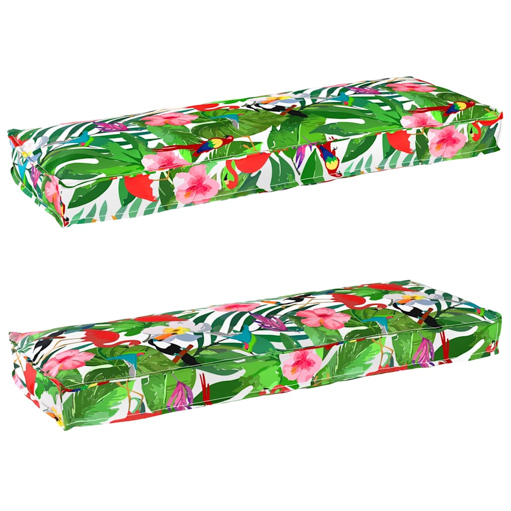 Udendørs Pude Tropisk jungle Polyester 120 cm x 40 cm x 8 cm