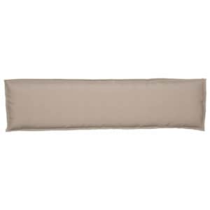 Sada polštářů na paletu 2 pcs Taupe 150 x 40 x 8 cm - obrázek 5