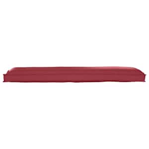 Sada polštářů na paletu 2 pcs Víno Červené 150 x 40 x 8 cm - obrázek 3