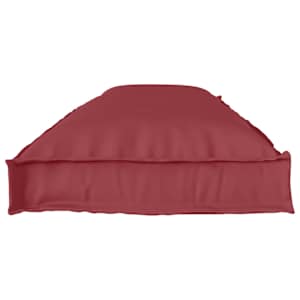 Sada polštářů na paletu 2 pcs Víno Červené 150 x 40 x 8 cm - obrázek 4
