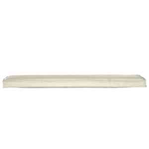 Sada polštářů na paletu 2 pcs Krémová 180 x 40 x 8 cm - obrázek 7