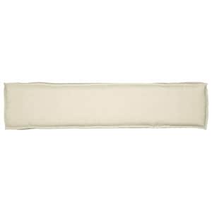 Sada polštářů na paletu 2 pcs Krémová 180 x 40 x 8 cm - obrázek 9