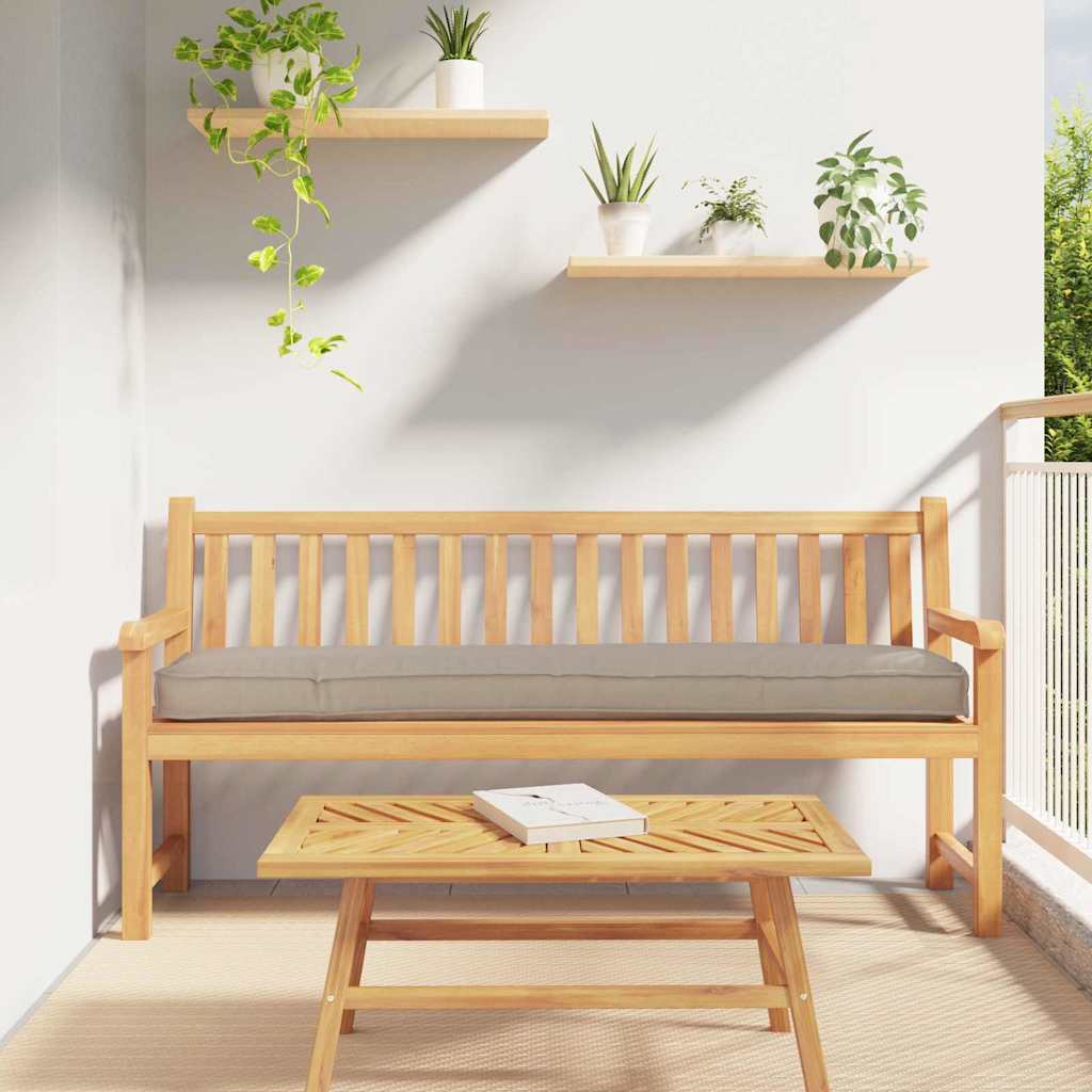 vidaXL Set de perne pentru palet 2 pcs Gri taupe 180 x 40 x 8 cm