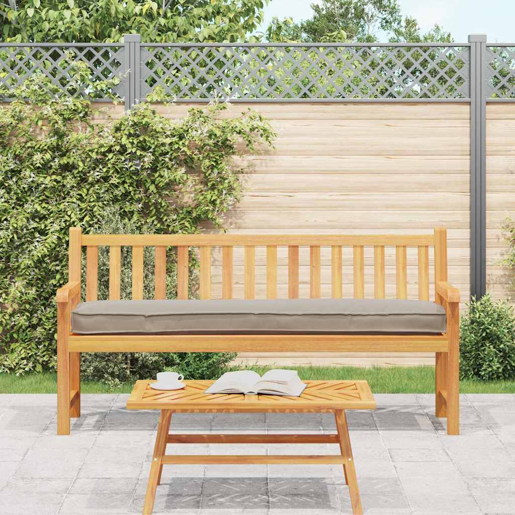 Pallet Kussen Set 2 pcs Taupe 180 x 40 x 8 cm Oxford Stof image 4