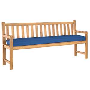 Sada polštářů na paletu 2 pcs Královská modrá 180 x 40 x 8 cm - obrázek 3