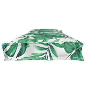 Sada polštářů na paletu 2 pcs Vzor listů 180 x 40 x 8 cm - obrázek 9