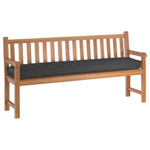 Sada polštářů na paletu 2 pcs Černá 200 x 40 x 8 cm - obrázek 6