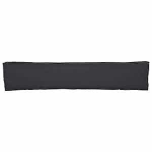 Sada polštářů na paletu 2 pcs Černá 200 x 40 x 8 cm - obrázek 10