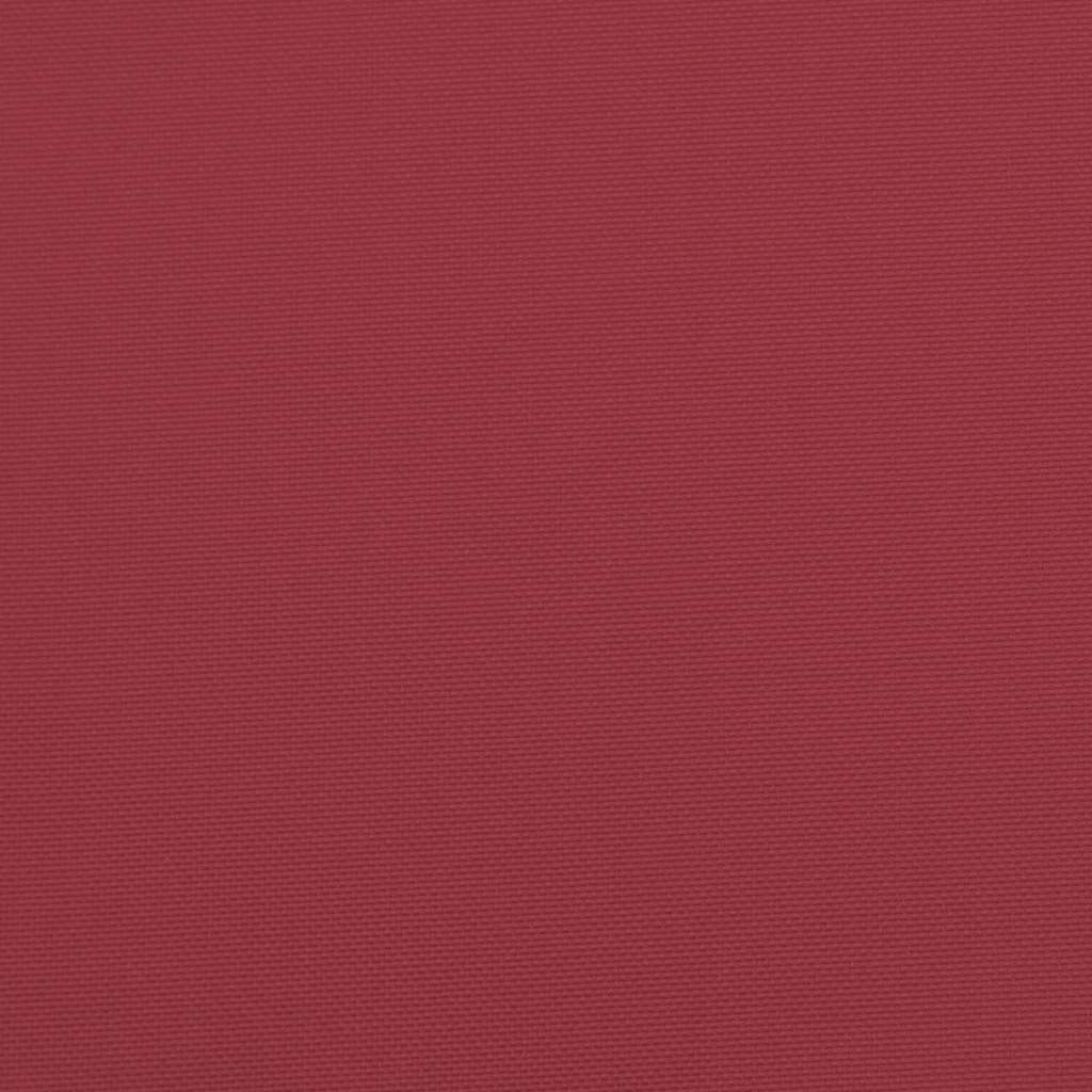 Pallet Kussen Set 2 pcs Wijnrood 200 x 40 x 8 cm Oxford stof image 11