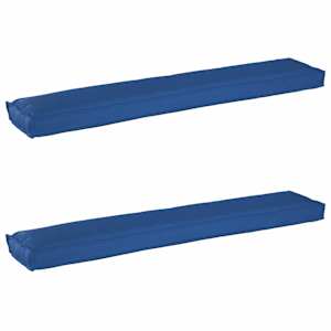 Sada polštářů na paletu 2 pcs Královská modrá 200 x 40 x 8 cm - obrázek 2