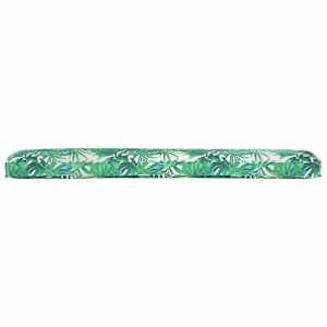 Sada polštářů na paletu 2 pcs Vzor listů 200 x 40 x 8 cm - obrázek 7