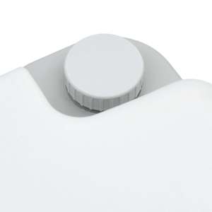 Campingové WC Šedá a bílá 41,5 x 36,5 x 30 cm Polyethylen - obrázek 6