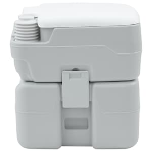 Campingové WC Šedá a bílá 41,5 x 36,5 x 42 cm Polyethylen - obrázek 5