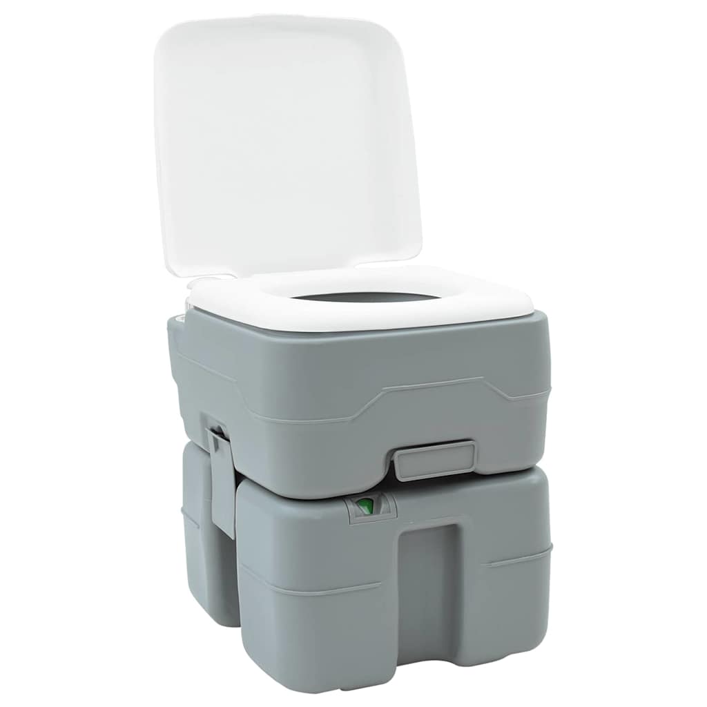 Retki WC harmaa runko+valkoinen kansi