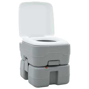 Campingové WC Šedá a bílá 41,5 x 36,5 x 37,5 cm Polyethylen - obrázek 2