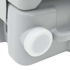 Campingové WC Šedá a bílá 41,5 x 36,5 x 30 cm Polyethylen - obrázek 6