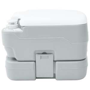 Campingové WC Šedá a bílá 41,5 x 36,5 x 30 cm Polyethylen - obrázek 4