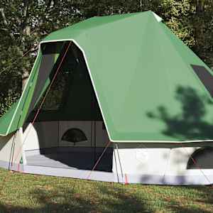 Tipi stan se střechou Zelená 466 x 310 x 240 cm taft - obrázek 3