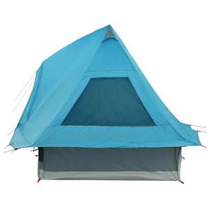 Tipi stan se střechou s úložištěm Modrá 466 x 310 x 240 cm taft - obrázek 5
