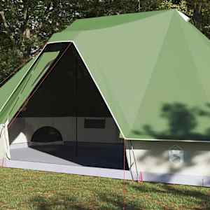 Tipi stan se střechou Zelená 680 x 430 x 270 cm taft - obrázek 3