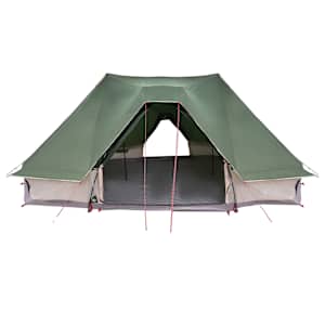 Tipi stan se střechou Zelená 680 x 430 x 270 cm taft - obrázek 4