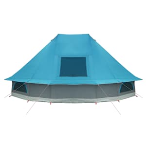 Tipi stan se střechou s úložištěm Modrá 680 x 430 x 270 cm taft - obrázek 6