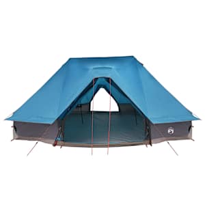 Tipi stan se střechou s úložištěm Modrá 680 x 430 x 270 cm taft - obrázek 4
