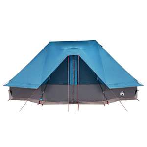 Tipi stan se střechou s úložištěm Modrá 680 x 430 x 270 cm taft - obrázek 11