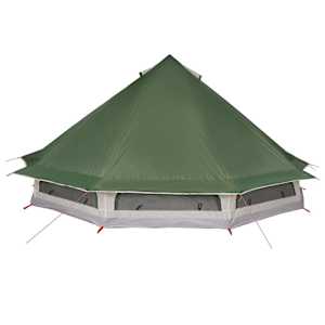 Tipi stan se střechou Zelená 508 x 470 x 300 cm taft - obrázek 6