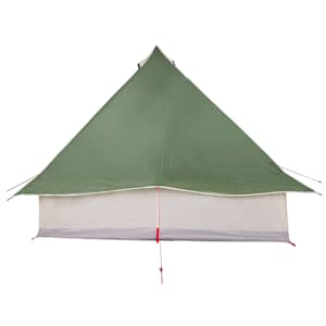 Tipi stan se střechou Zelená 358 x 296 x 258 cm taft - obrázek 6