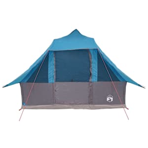 Tipi stan se střechou s úložištěm Modrá 358 x 296 x 258 cm taft - obrázek 11