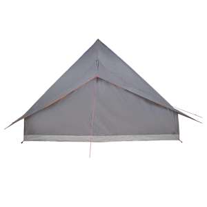 Tipi stan se střechou Šedá a oranžová 364 x 281 x 257 cm taft - obrázek 6