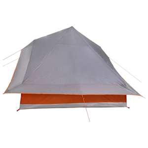 Tipi stan se střechou Šedá a oranžová 364 x 281 x 257 cm taft - obrázek 5