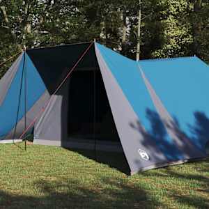 Tipi stan se střechou s úložištěm Modrá 660 x 456 x 200 cm taft - obrázek 3