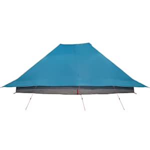 Tipi stan se střechou s úložištěm Modrá 660 x 456 x 200 cm taft - obrázek 6