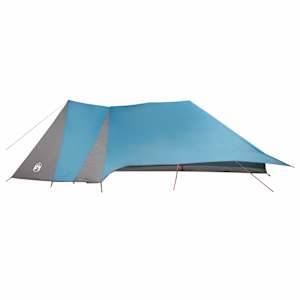 Tipi stan se střechou s úložištěm Modrá 660 x 456 x 200 cm taft - obrázek 5