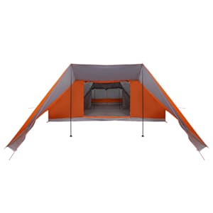 Tipi stan se střechou Šedá a oranžová 660 x 456 x 200 cm taft - obrázek 4
