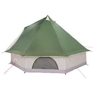 Tipi stan se střechou Zelená 400 x 346 x 250 cm taft - obrázek 5
