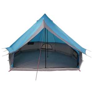 Tipi stan se střechou s úložištěm Modrá 400 x 346 x 250 cm taft - obrázek 4