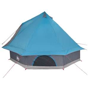Tipi stan se střechou s úložištěm Modrá 400 x 346 x 250 cm taft - obrázek 5