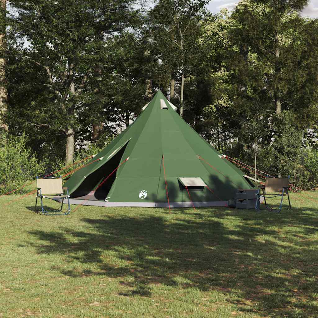 Perheteltta Tipi Vihreä 12-Hengen Vedenkestävä