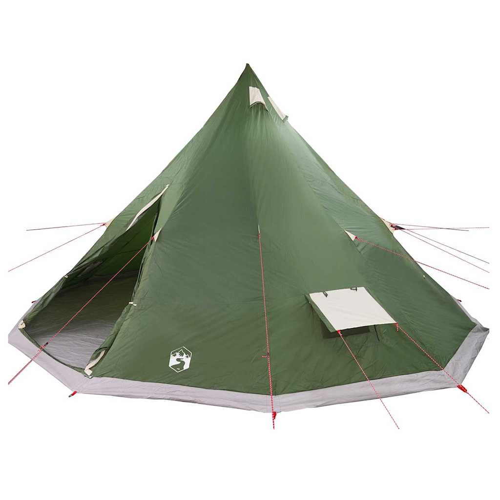 Perheteltta Tipi Vihreä 12-Hengen Vedenkestävä